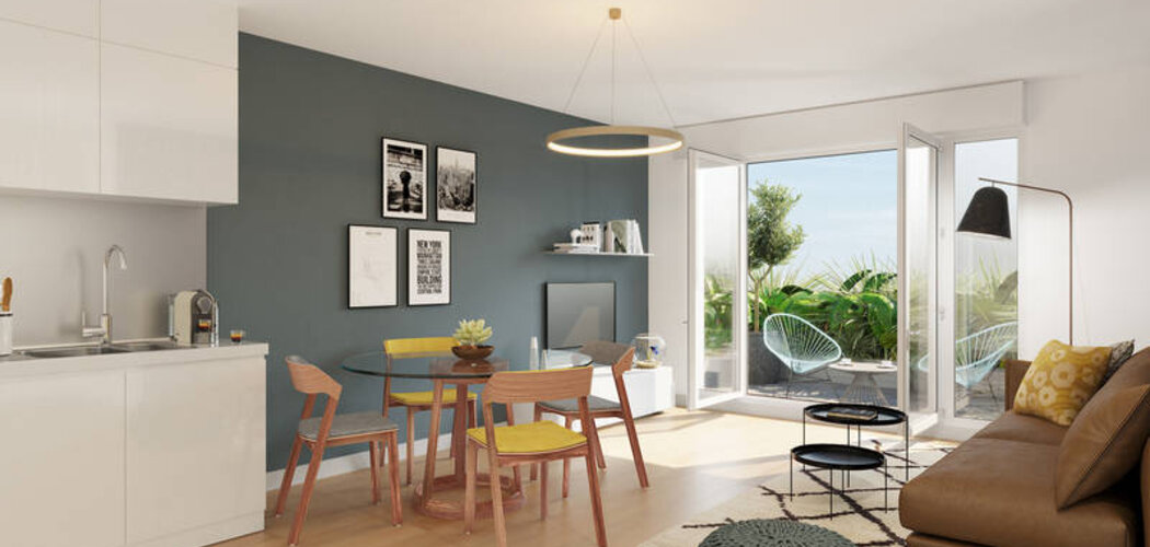 Programme immobilier neuf L'ENVERS - Chennevières-sur-Marne : Résidence studio–T4 avec cadre classique et confort optimisé proche des commodités (94430) - Référence : 6428