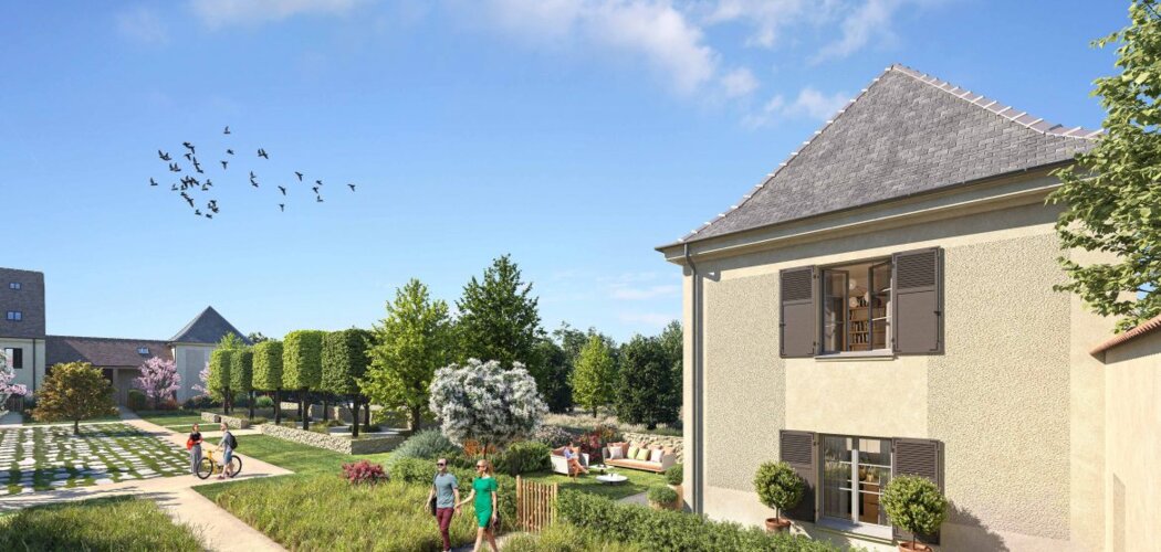 Programme immobilier neuf LA FERME DE CHESSY - Chessy : appartements rénovés du studio au T5 proche du château (77700) - Référence : 15857