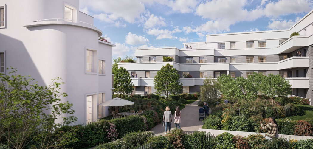 Programme immobilier neuf LE CALLOWAY - Chessy résidence Art Déco proche du RER A (77700) - Référence : 17901