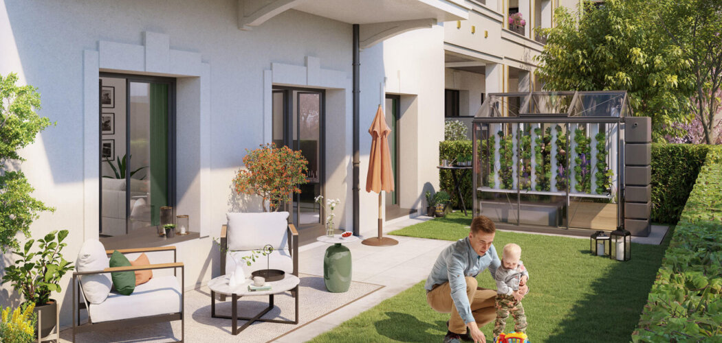 Programme immobilier neuf Clam'art - Clamart : logements neufs sécurisés et lumineux proche de Paris (92140) - Référence : 10823