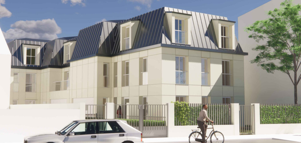 Programme immobilier neuf 204 Renaudin - Clamart maisons à deux pas de de la gare Transilien N (92140) - Référence : 12789