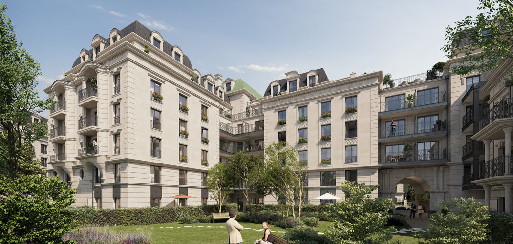 Programme immobilier neuf Panorama Beaurivage - Montsouris - Clamart résidence haussmannienne proche T6 (92140) - Référence : 17430