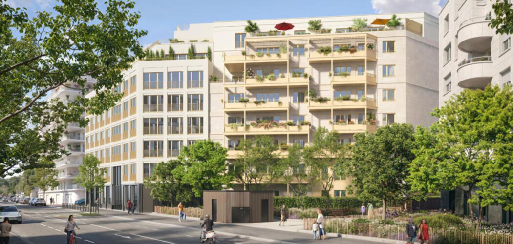 Programme immobilier neuf LATITUDE SEINE - Clichy logements du studio au 5 pièces près de Paris (92110) - Référence : 17818