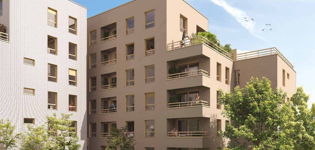 Programme immobilier neuf NOEME -  Clichy-sous-Bois : logements neufs sécurisés et verdoyants proche des transports (93390) - Référence : 17331