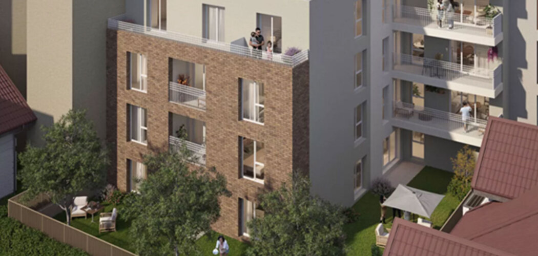 Programme immobilier neuf Esprit Valmy - Colombes cadre urbain proche gare du Stade et tram T1 (92700) - Référence : 17616