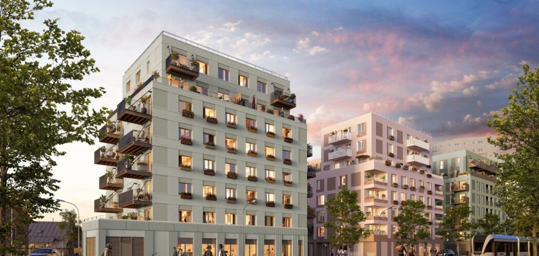 Programme immobilier neuf PLURIELLES - Colombes proche du tramway T1 (92700) - Référence : 18416