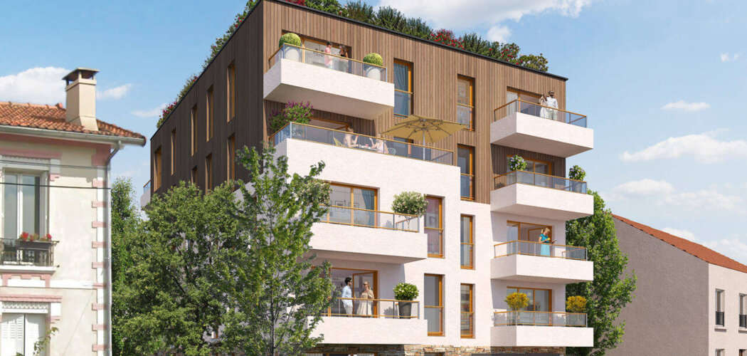 Programme immobilier neuf Villa Augustine - Colombes résidence intimiste proche transports et centre (92700) - Référence : 16460