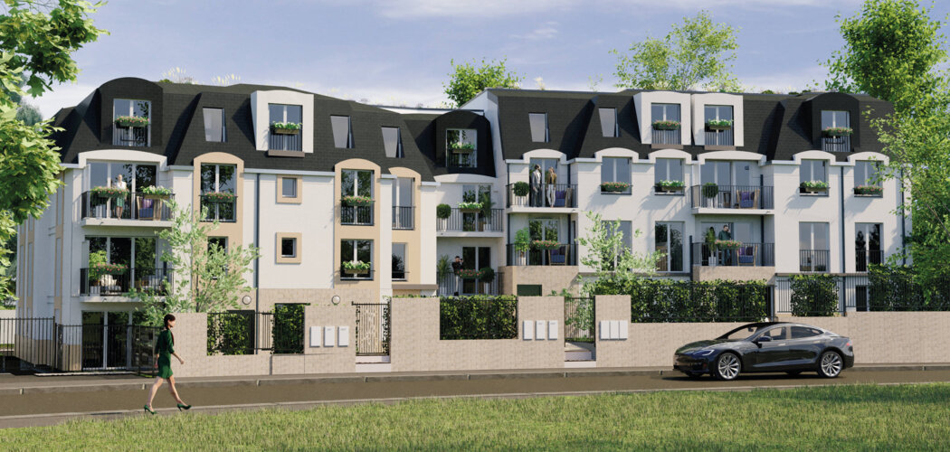 Programme immobilier neuf VILLA MANSART - Combs-la-Ville centre-ville proche de l’Yerres (77380) - Référence : 18455