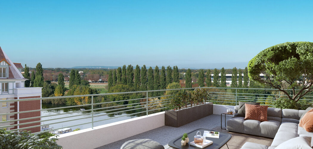 Programme immobilier neuf L'Escale - Cormeilles-en-Parisis résidence bord de Seine proche Paris (95240) - Référence : 17383