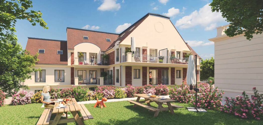Programme immobilier neuf Domaine Naturé Seine - Cormeilles-en-Parisis : Résidence T2–T4 avec cadre verdoyant et confort optimisé proche des commodités (95240) - Référence : 14448
