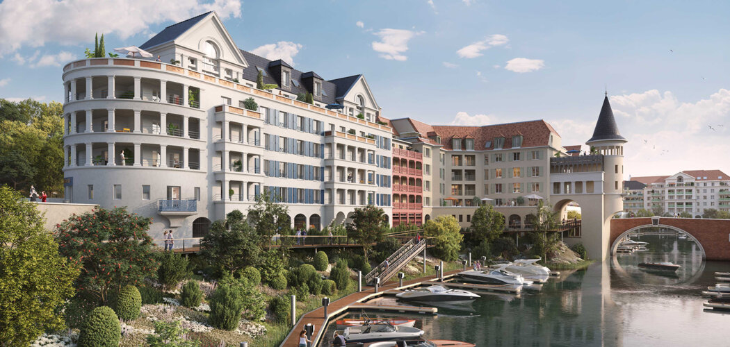 Programme immobilier neuf La Marina - Cormeilles-en-Parisis Seine Parisi face au golf (95240) - Référence : 17384