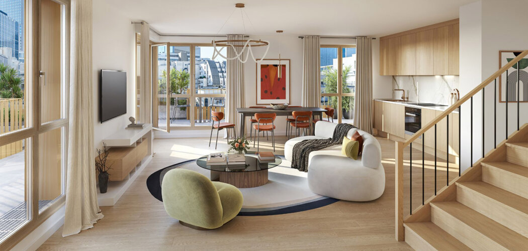 Programme immobilier neuf Koya - Courbevoie aux portes de La Défense (92400) - Référence : 16611