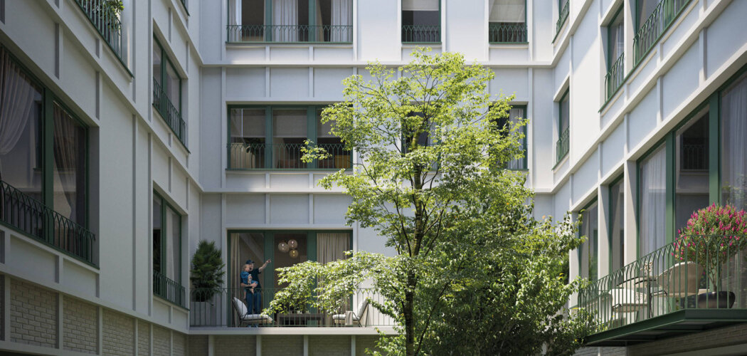 Programme immobilier neuf 157 Timbaud (92) - Courbevoie proche commerces et accès rapide à La Défense (92400) - Référence : 16285