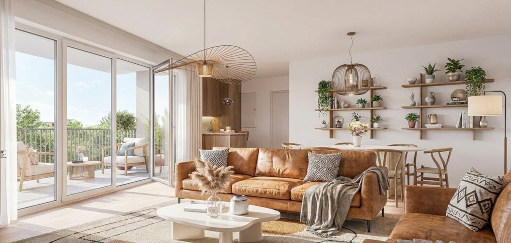 Programme immobilier neuf Les Terrasses des Prévôts - Crosne à quelques minutes à vélo du RER D (91560) - Référence : 16521