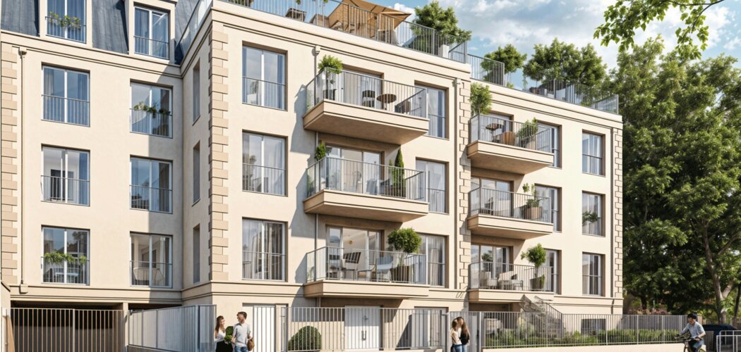 Programme immobilier neuf L'Orfèvre - Deuil-la-Barre à quelques pas du Transilien H (95170) - Référence : 12737