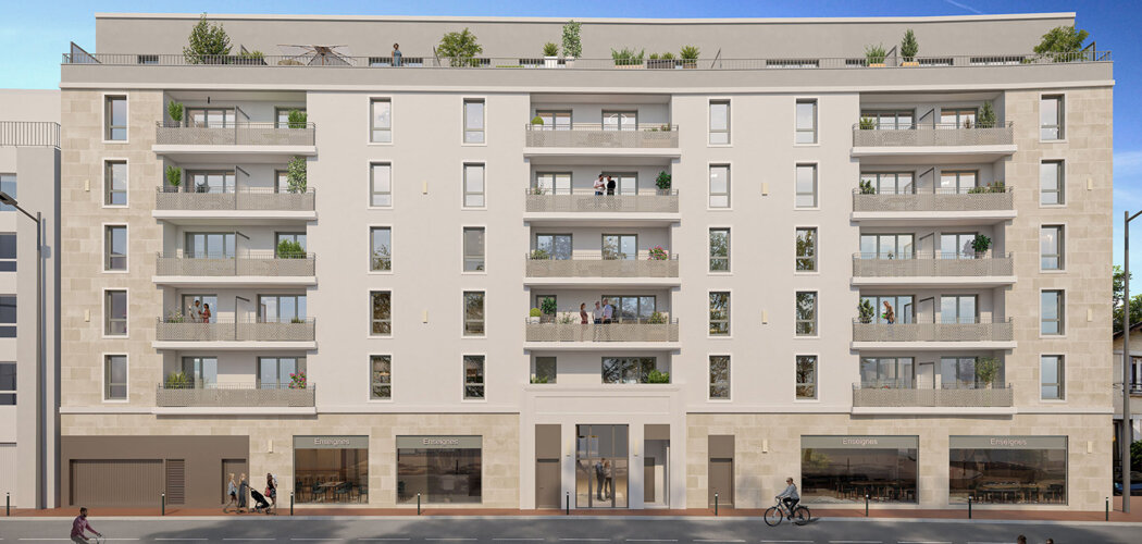 Programme immobilier neuf Le 58 Jaurès - Drancy, appartements du 1 au 4 pièces proches RER B et métro (93700) - Référence : 17656