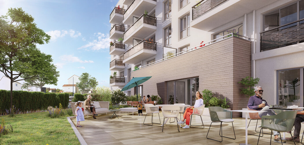 Programme immobilier neuf ARMONIA - Drancy résidence séniors proche du RER B (93700) - Référence : 18477