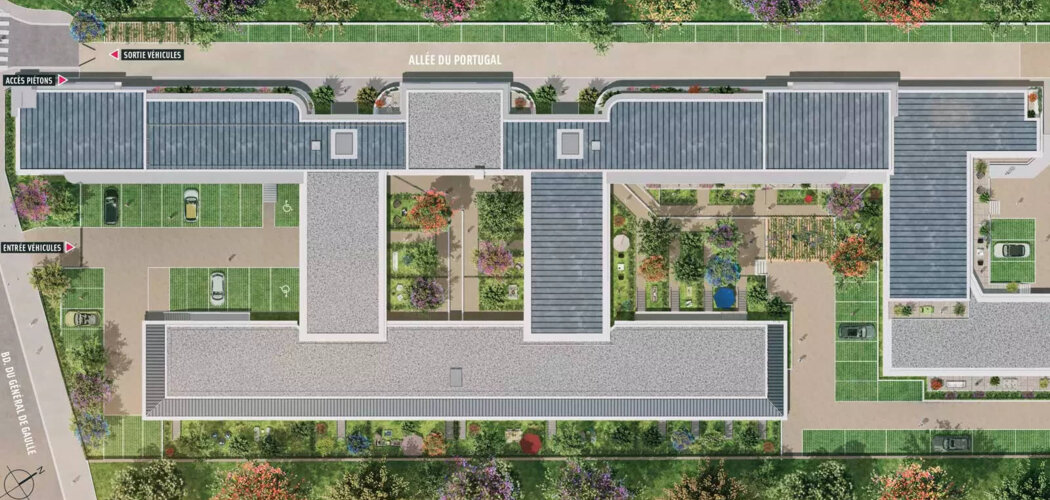 Programme immobilier neuf L'EFFIGIE - Draveil : logements neufs sécurisés et verdoyants proche des transports (91210) - Référence : 15373