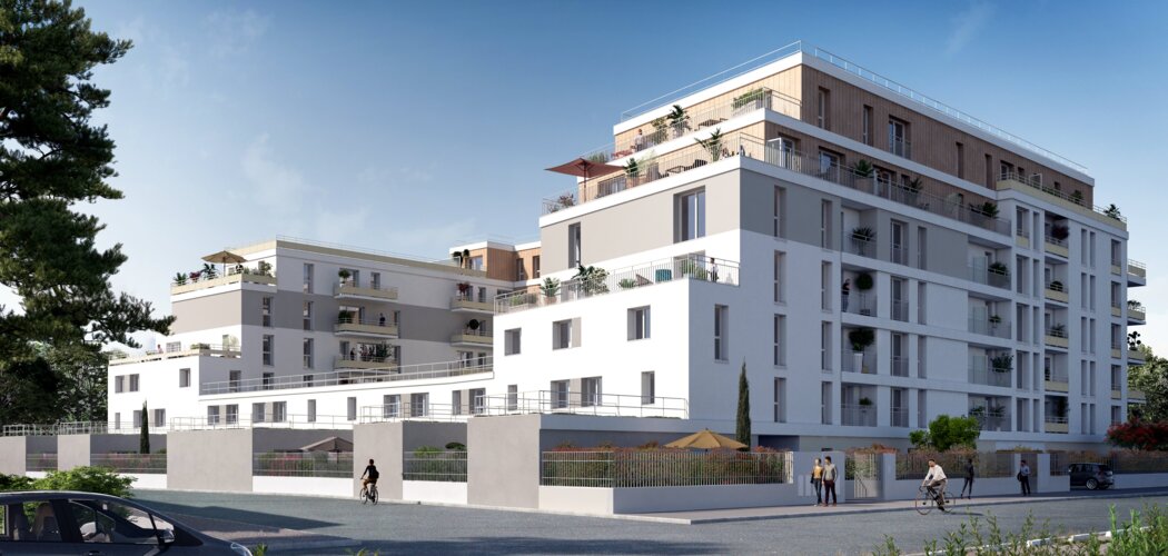 Programme immobilier neuf Le Carré Lumière - Dugny, à deux pas de l’aéroport de Paris - Le Bourget (93440) - Référence : 15432