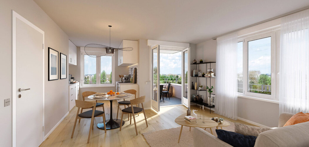 Programme immobilier neuf Esprit 24 - Dugny aux portes du Parc Georges Valbon (93440) - Référence : 17441