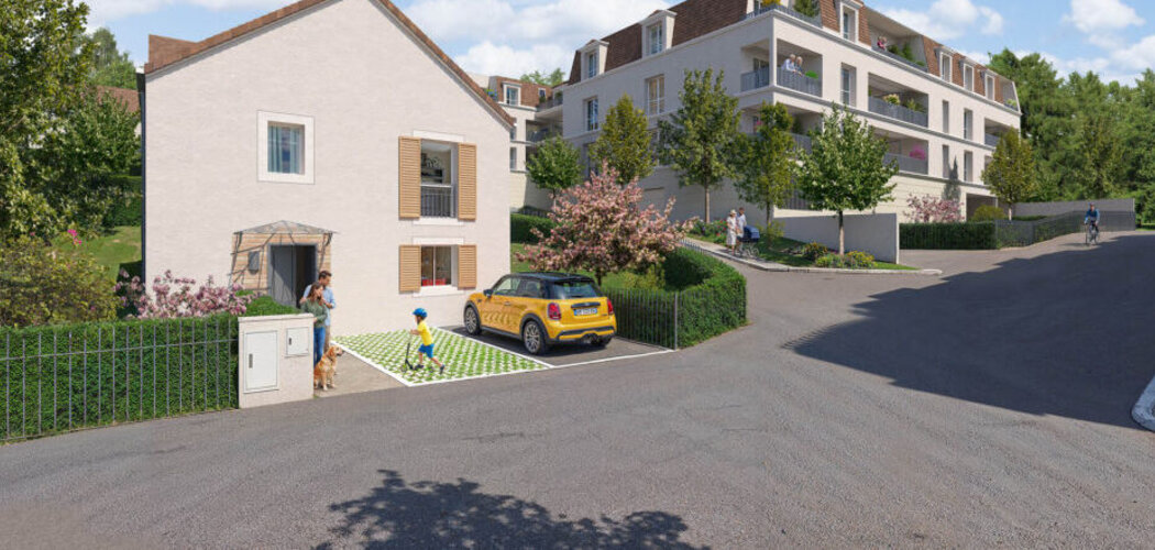 Programme immobilier neuf Les Jardins de Fréville - Égly cadre verdoyant proche Paris et RER C (91520) - Référence : 17811