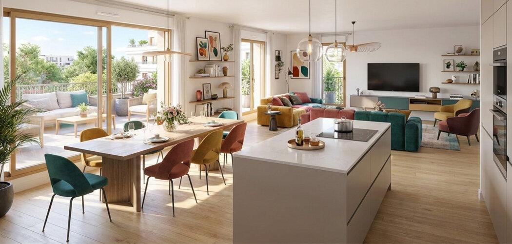 Programme immobilier neuf Villa Auréa - Élancourt logements du 2 au 5 pièces duplex près de Paris (78990) - Référence : 17895