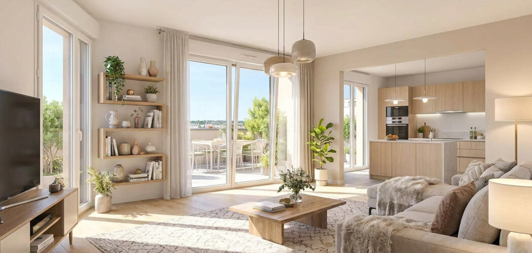 Programme immobilier neuf Les Terrasses d'Adria II - Ermont appartements lumineux près commerces et transports (95120) - Référence : 17445