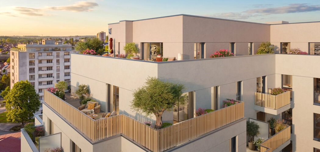 Programme immobilier neuf Les Terrasses d'Adria II - Ermont appartements lumineux près commerces et transports (95120) - Référence : 17445