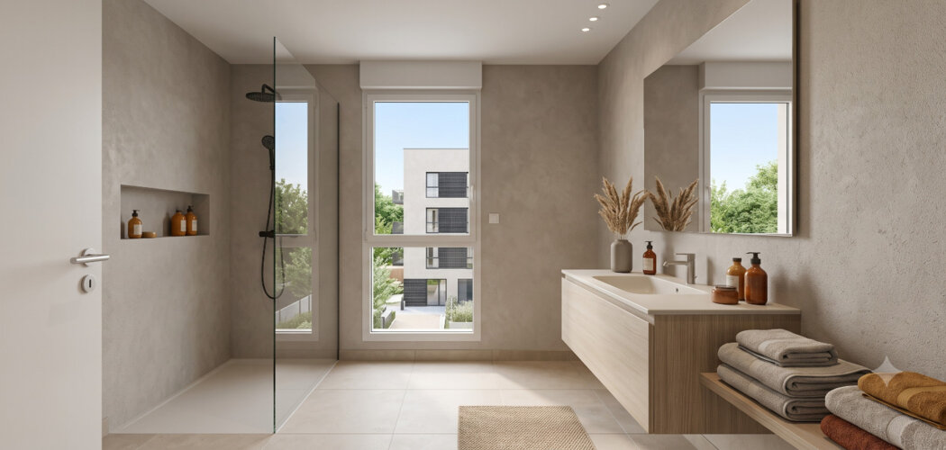 Programme immobilier neuf DESIGN - Evry-Courcouronnes : logements neufs lumineux et sécurisés près des commerces (91000) - Référence : 14861