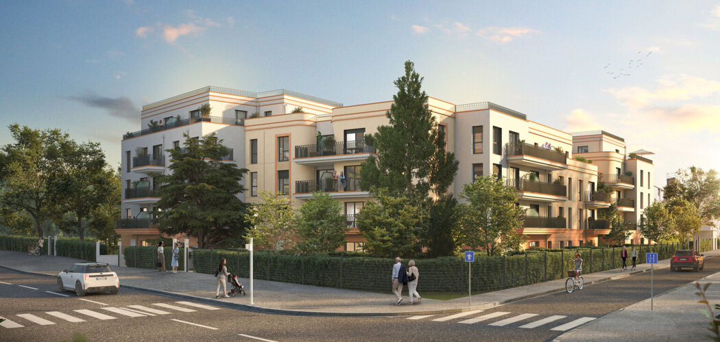 Programme immobilier neuf HESTIA - Fontainebleau cadre résidentiel à 6 min du château (77300) - Référence : 18529