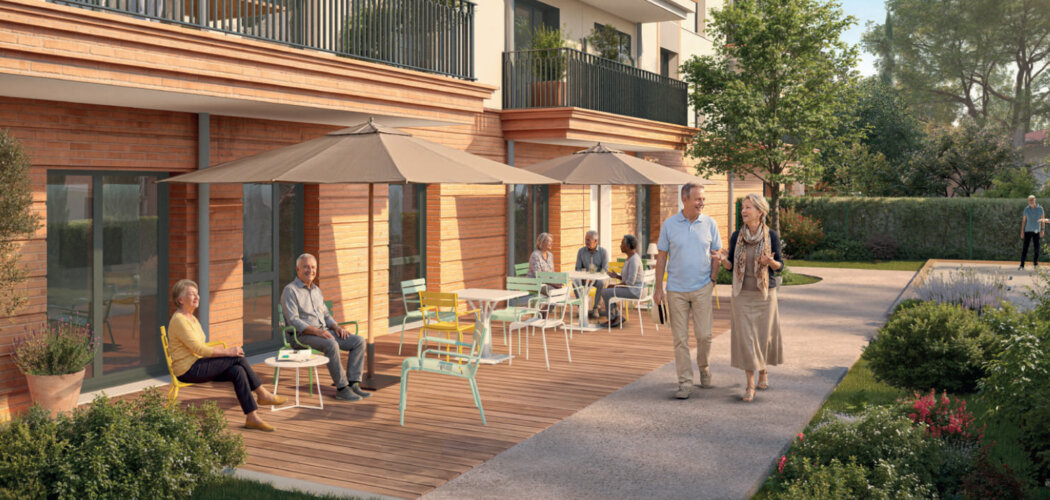 Programme immobilier neuf SERENLY FONTAINEBLEAU - Fontainebleau résidence seniors dans un quartier résidentiel (77300) - Référence : 18579