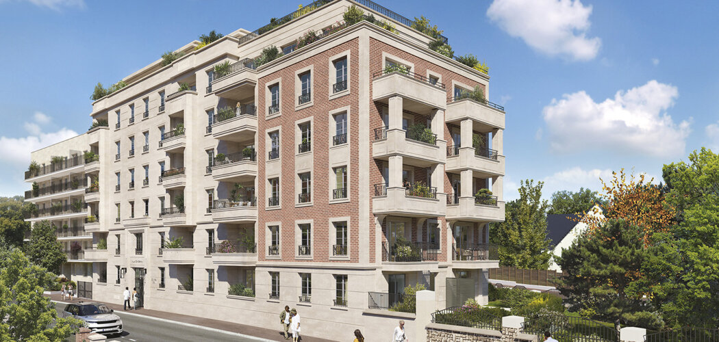 Programme immobilier neuf Villa Caterina - Fontenay-aux-Roses commerces et tramway T6 à pied (92260) - Référence : 18581
