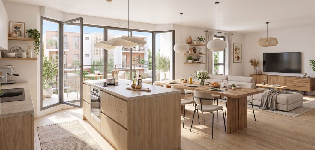 Programme immobilier neuf VILLA ROSELIA (94) - Fontenay-sous-Bois logements du studio au 4 pièces aux portes de Paris (94120) - Référence : 17791