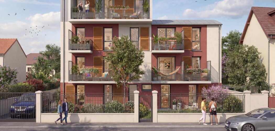 Programme immobilier neuf VILLA ROSELIA (94) - Fontenay-sous-Bois logements du studio au 4 pièces aux portes de Paris (94120) - Référence : 17791