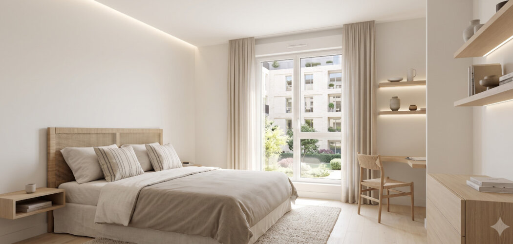 Programme immobilier neuf Les Terrasses de L'Hippodrome - Garches : logements neufs lumineux et sécurisés avec vue sur Saint-Cloud (92380) - Référence : 14963