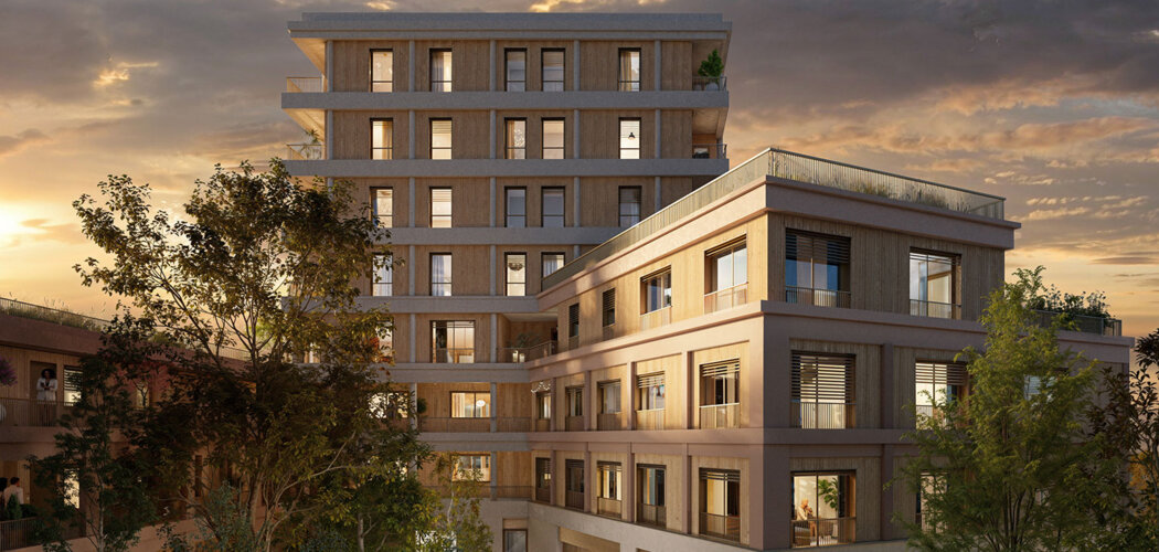 Programme immobilier neuf Coeur des Agnettes - Gennevilliers cadre paysager proche La Défense et Paris (92230) - Référence : 17651