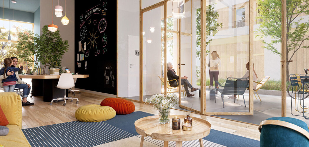 Programme immobilier neuf Coeur des Agnettes - Gennevilliers cadre paysager proche La Défense et Paris (92230) - Référence : 17651