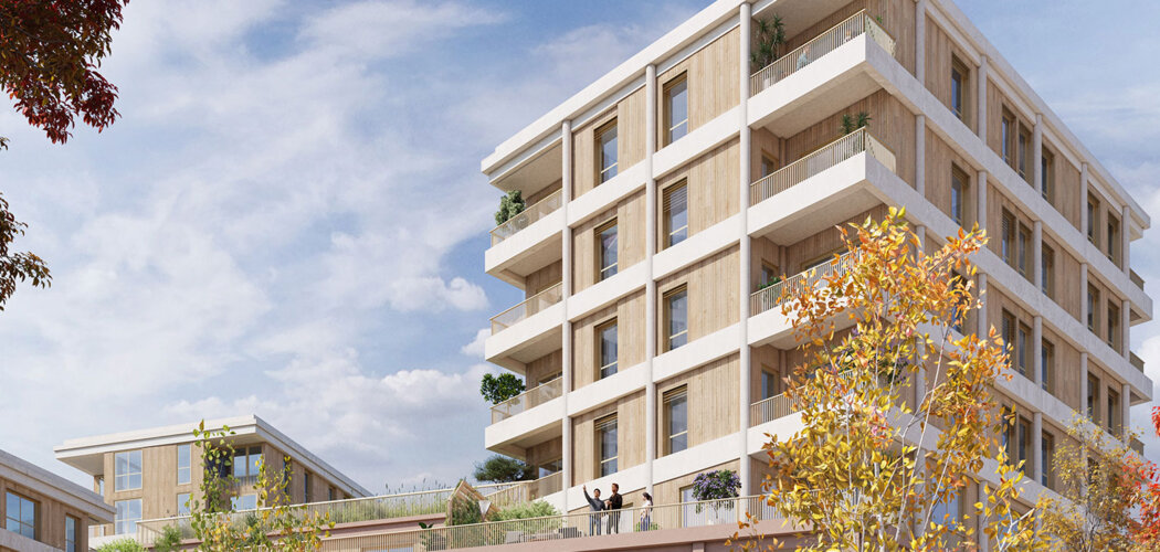 Programme immobilier neuf Coeur des Agnettes - Gennevilliers cadre paysager proche La Défense et Paris (92230) - Référence : 17651