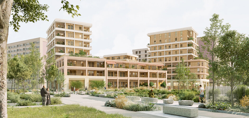 Programme immobilier neuf Rooj - Cœur des Agnettes - Gennevilliers logements du studio au 5 pièces près de Paris (92230) - Référence : 17926