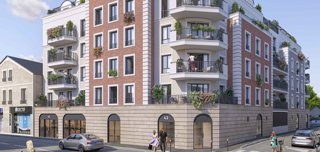 Programme immobilier neuf LE DOMAINE DES TILLEULS - Goussainville près du RER D à pied (95190) - Référence : 16770