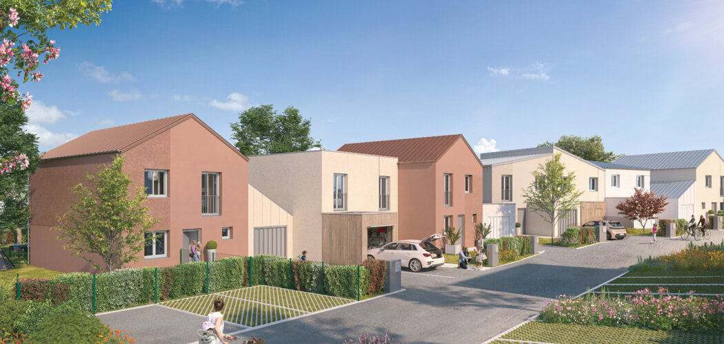 Programme immobilier neuf Les Jardins de Guerville - Guerville proche à pied du bus ligne N (78930) - Référence : 16343