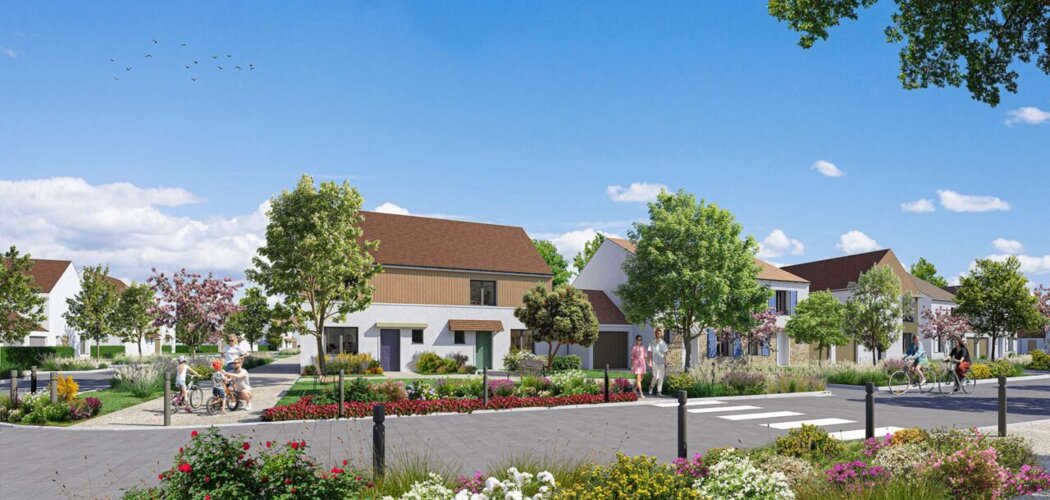 Programme immobilier neuf Villas d'Isles - Isles-lès-Villenoy : logements neufs 4 et 5 pièces proches de Chessy Marne-la-Vallée (77450) - Référence : 16020