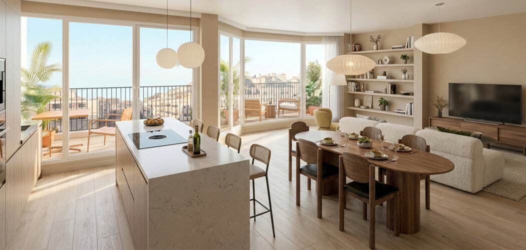 Programme immobilier neuf Square Up - Issy-les-Moulineaux quartier de la Ferme proche des transports (92130) - Référence : 17907
