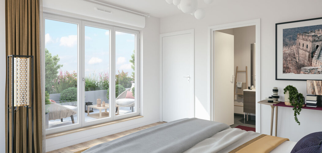 Programme immobilier neuf AVENUE DE L'INDUSTRIE - Ivry-sur-Seine : logements neufs écoresponsables et lumineux en bords de Seine (94200) - Référence : 18022