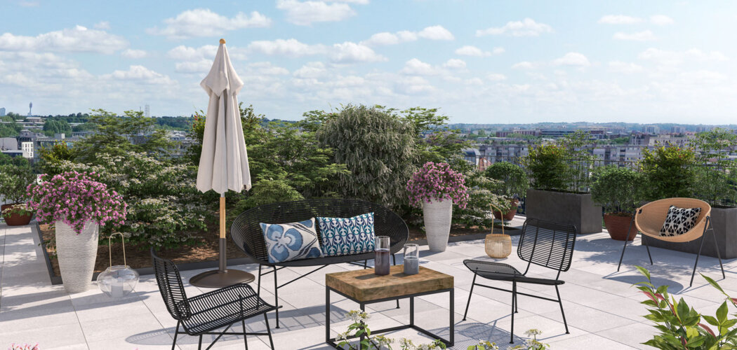 Programme immobilier neuf AVENUE DE L'INDUSTRIE - Ivry-sur-Seine : logements neufs écoresponsables et lumineux en bords de Seine (94200) - Référence : 18022