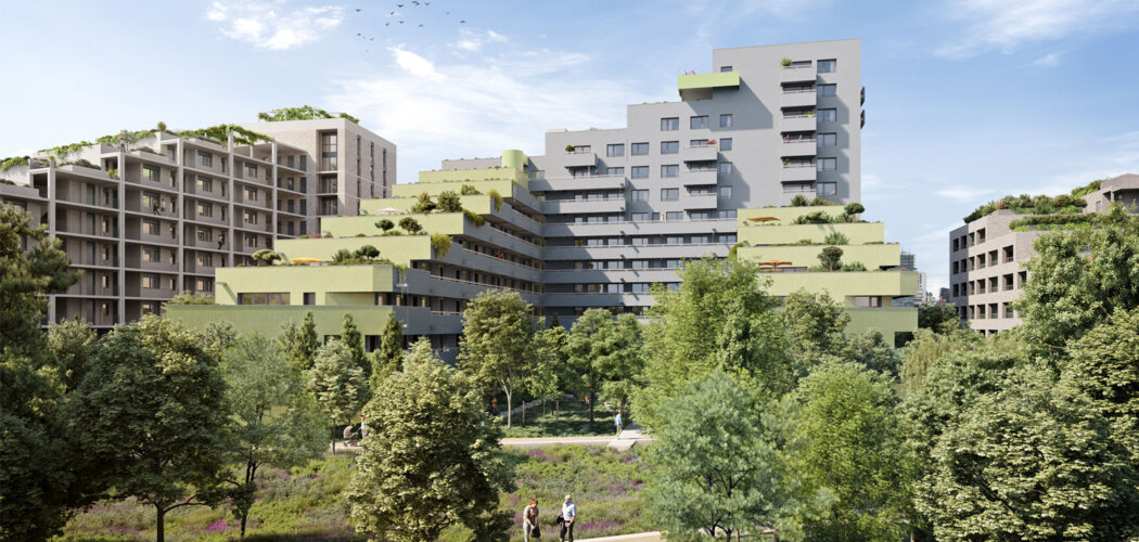 Programme immobilier neuf AVENUE DE L'INDUSTRIE - Ivry-sur-Seine : logements neufs écoresponsables et lumineux en bords de Seine (94200) - Référence : 18022