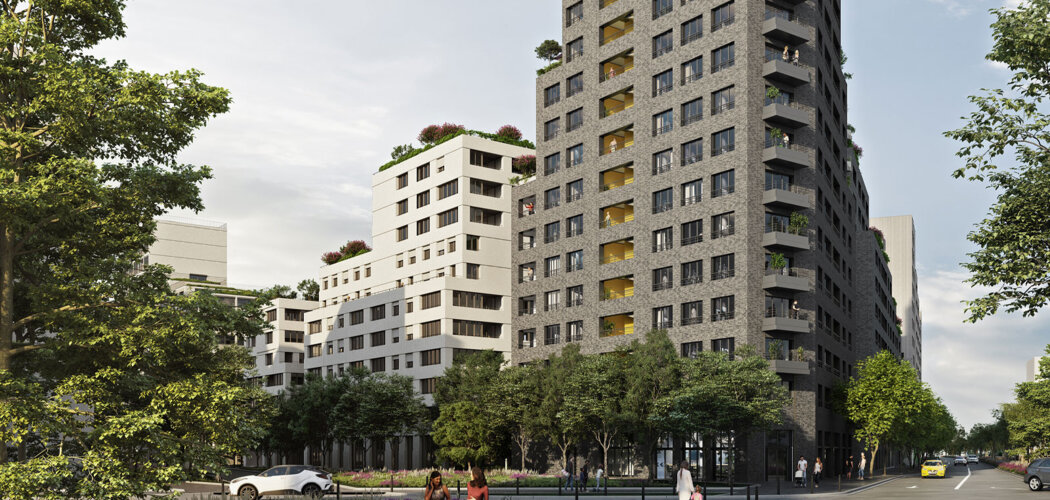 Programme immobilier neuf AVENUE DE L'INDUSTRIE - Ivry-sur-Seine : logements neufs écoresponsables et lumineux en bords de Seine (94200) - Référence : 18022