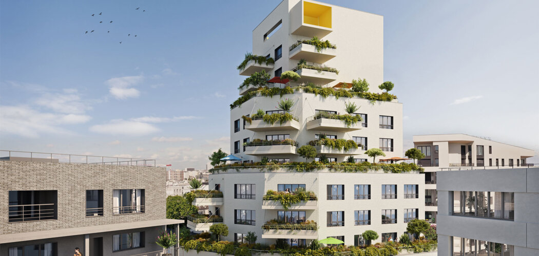 Programme immobilier neuf AVENUE DE L'INDUSTRIE - Ivry-sur-Seine : logements neufs écoresponsables et lumineux en bords de Seine (94200) - Référence : 18022
