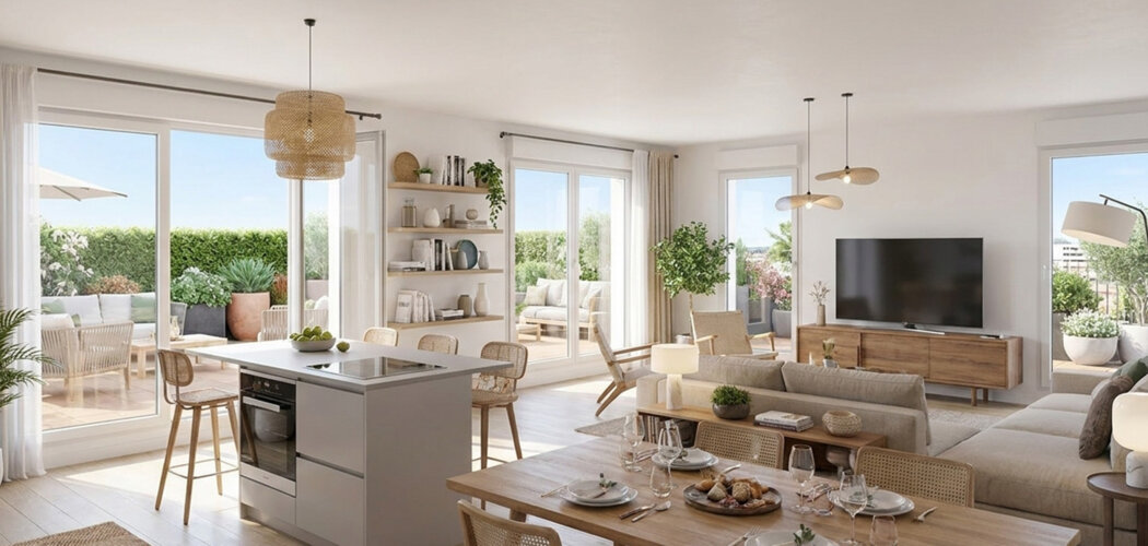 Programme immobilier neuf 7 rue Gaston Monmousseau - Ivry-sur-Seine résidence contemporaine aux portes de Paris (94200) - Référence : 18235