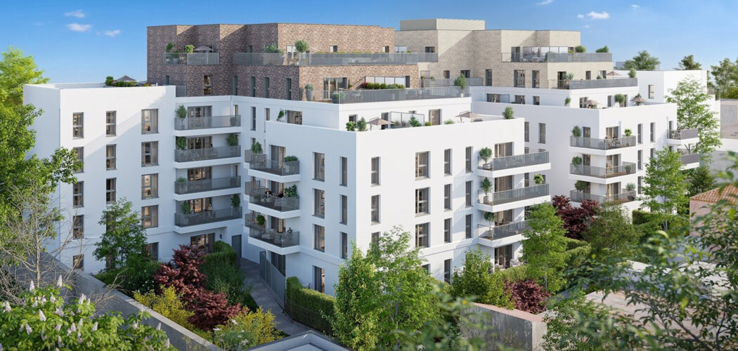 Programme immobilier neuf 7 rue Gaston Monmousseau - Ivry-sur-Seine résidence contemporaine aux portes de Paris (94200) - Référence : 18235